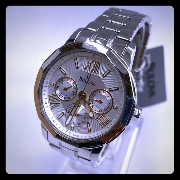 New Bulova Silver Casual Sport Ladies Latest Watch main image 0